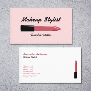 Makeup Stylist Business Card
