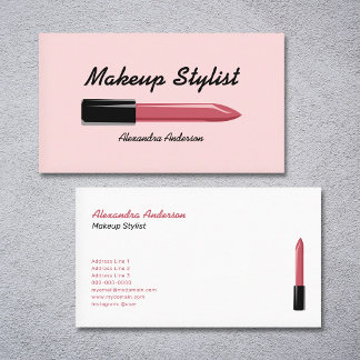 Makeup Stylist Business Card