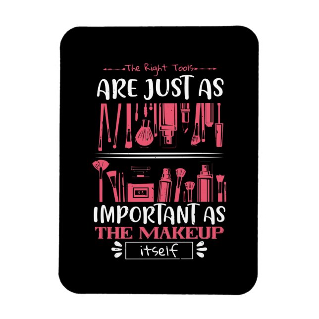 Makeup - The Right Tools For Makeup Magnet (Vertical)
