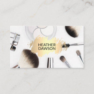 Makeup Tools Makeup Stylist Business Card