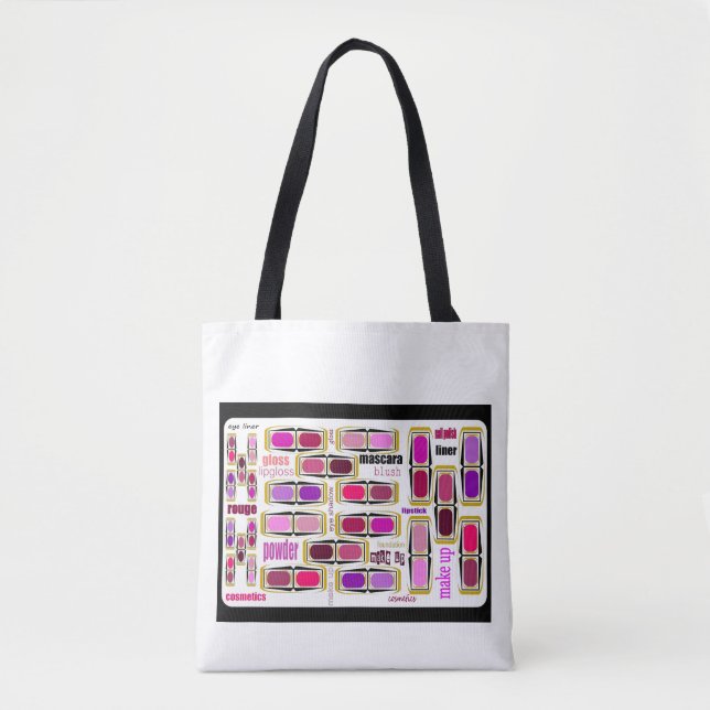 Makeup tote bag (Front)