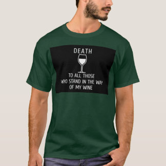Makhnovian Wine Flag T-Shirt