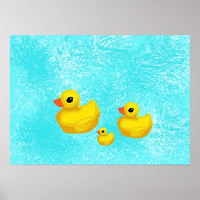 Makin' a Splash! Wall Art Print (Front)