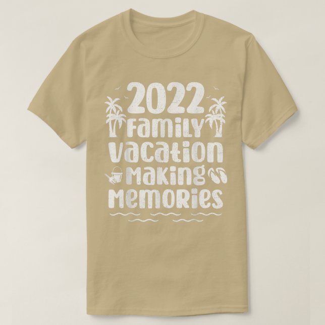 Makin Family Trip Beach Memories Family Vacation 2 T-Shirt (Design Front)