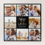 Making 21 look good gold black photo birthday jigsaw puzzle<br><div class="desc">Celebrate your 21st birthday in style with these black and gold effect 21st birthday design. A modern design with script text and bold graphics. Change the colour to customise. Part of a collection.</div>