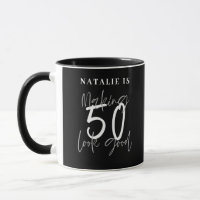 Making 50 look good age birthday personalised 