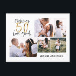 Making 50 look good birthday multi photo holiday c<br><div class="desc">multi photo 50th birthday party invitation</div>