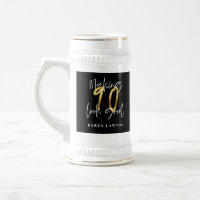 Making 90 look good gold birthday flask
