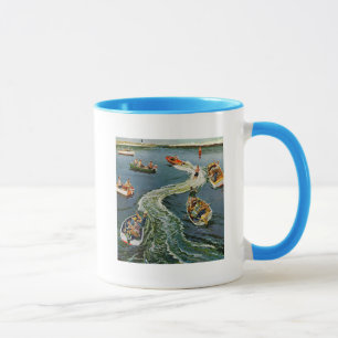 Making A Wake by Ben Kimberly Pins Mug
