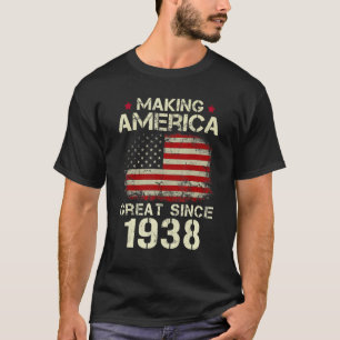 Making America Great Since 1938 Vintage Gifts 85th T-Shirt