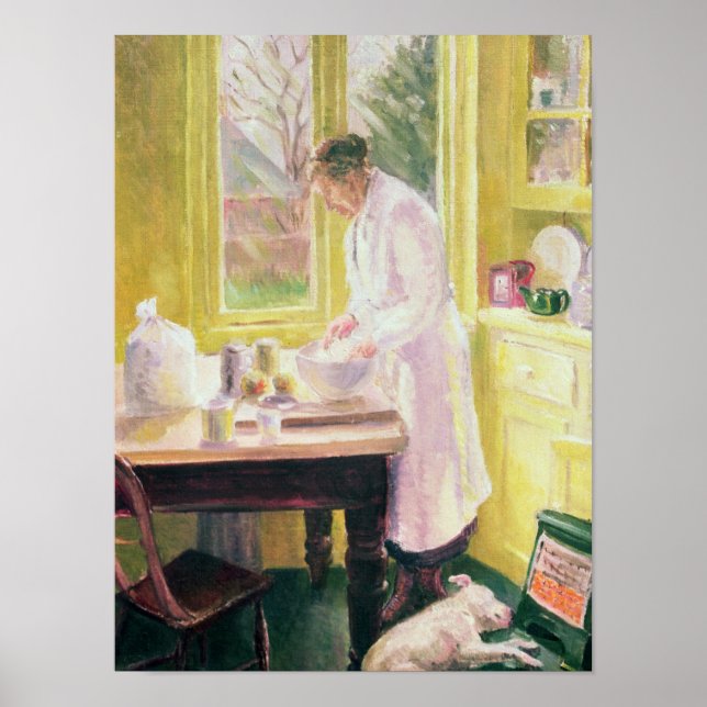 Making Apple Pie Poster (Front)