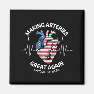 Making Arteries Great Again Cardiac Cath Lab  Magnet