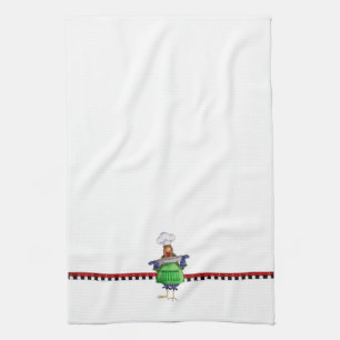 Making Casserole Tea Towel