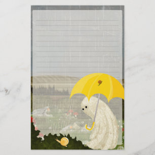 Making Friends - Cute Ghost Lined Writing Paper