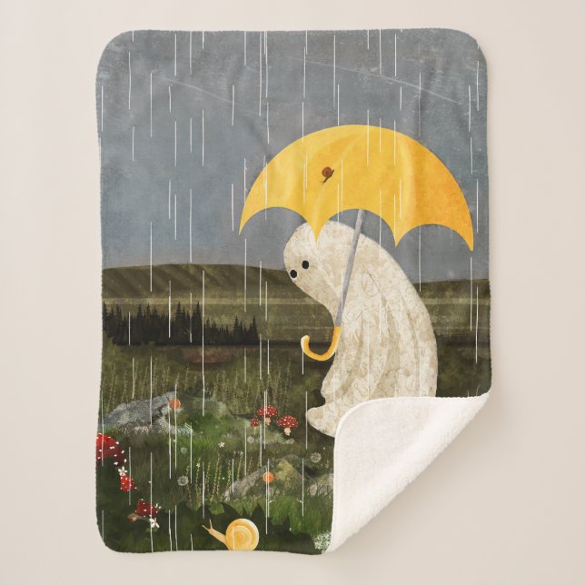 Making Friends Sherpa Blanket (Front)