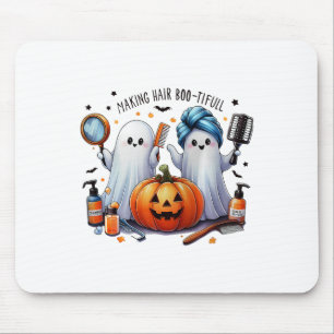 Making Hair Bootiful Halloween Hair Stylist Ghost Mouse Pad