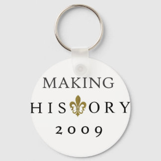 MAKING HISTORY 2009 WHODAT NATION KEY RING