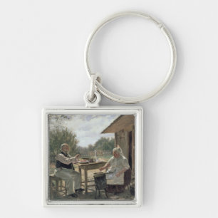 Making Jam, 1876 Key Ring