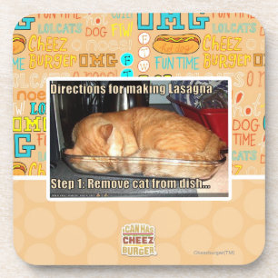 Making lasagne coaster