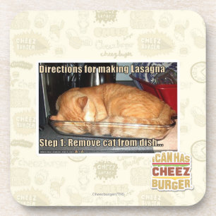 Making lasagne coaster