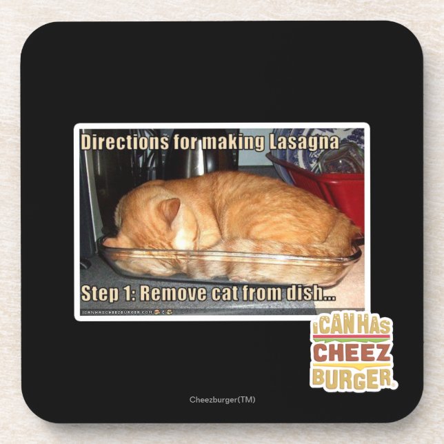 Making lasagne coaster (Front)