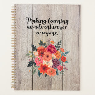 Making Learning An Adventure For Everyone Planner