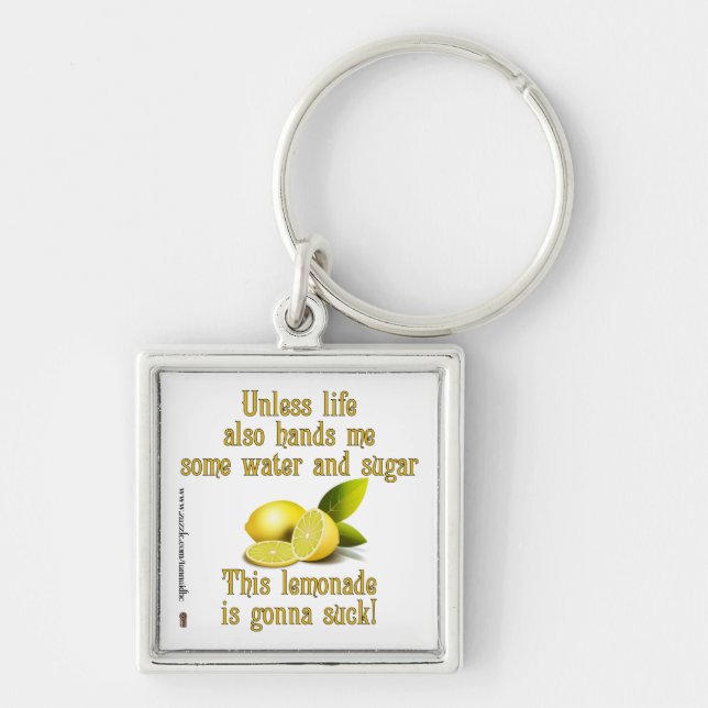 Making Lemonade Key Ring (Front)