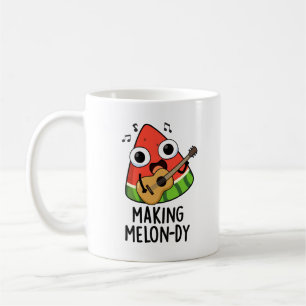 Making Melon-dy Funny Melon Pun  Coffee Mug