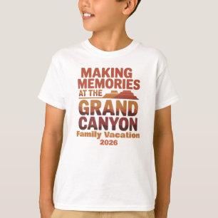 Making Memories at the Grand Canyon Travel T-Shirt