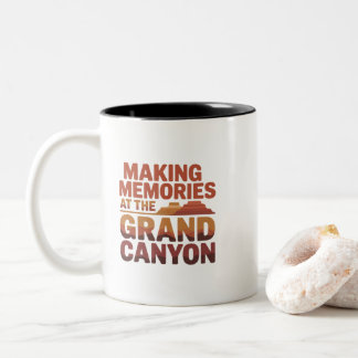 Making Memories at the Grand Canyon Travel Two-Tone Coffee Mug