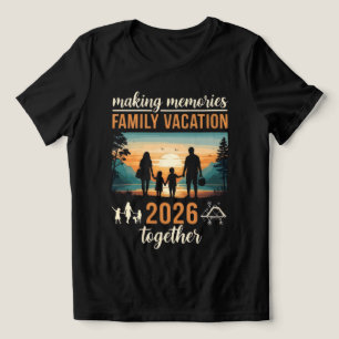 Making Memories Family Vacation 2026 Together T-Sh Tri-Blend Shirt