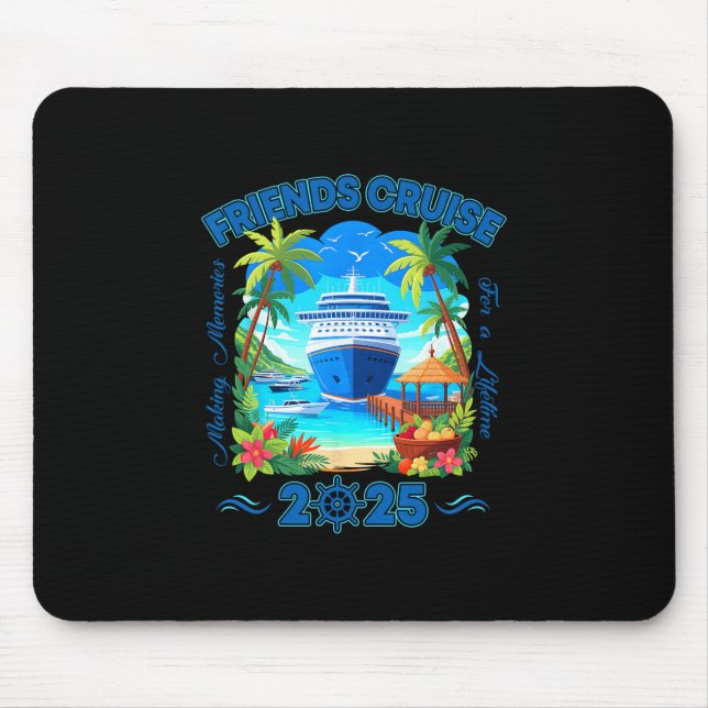 Making Memories For A Lifetime Matching Friends Cr Mouse Pad (Front)