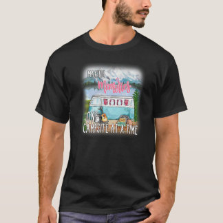Making Memories One Campsite At A Time Camper Camp T-Shirt