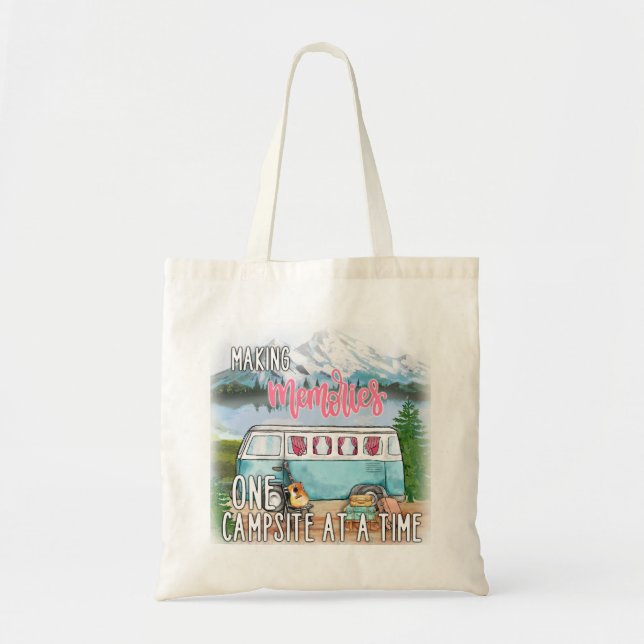 Making Memories One Campsite At A Time Tote Bag (Front)