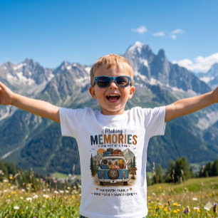 Making Memories One Mile at a Time   Custom Family T-Shirt