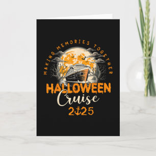 Making Memories Together Halloween Cruise Family V Card