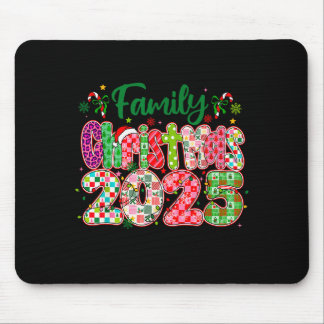 Making Memories Together Xmas Pajamas Family Chris Mouse Pad