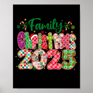 Making Memories Together Xmas Pajamas Family Chris Poster