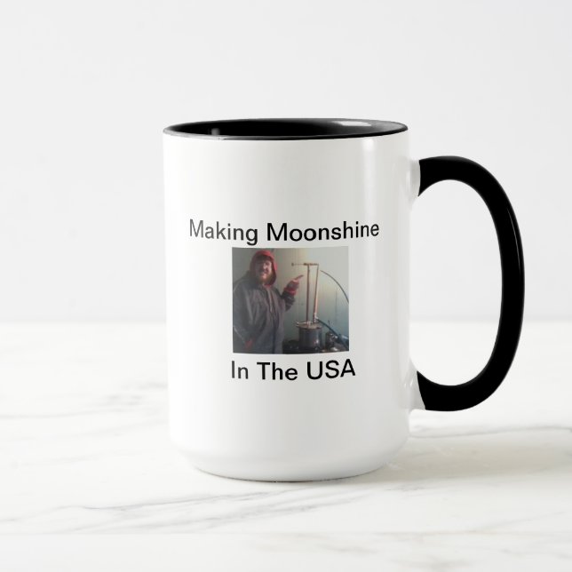 MAKING MOONSHINE IN THE USA MUG (Right)