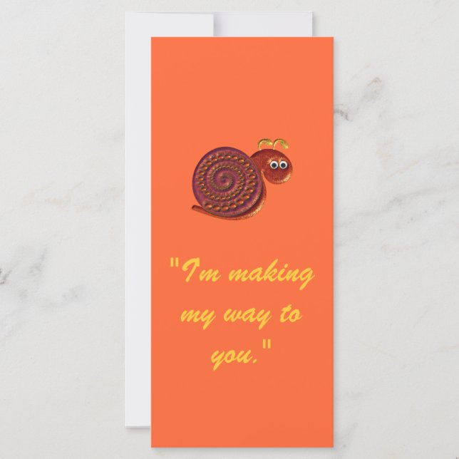 Making my way to you Card (Front)