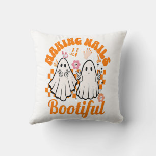 Making Nails Bootiful Halloween Cushion