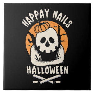 Making Nails Bootiful Halloween  Tile