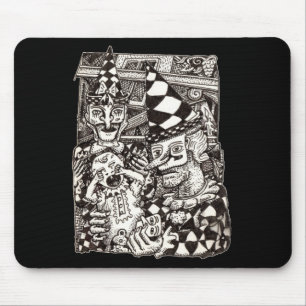 Making-of-the-man by Brian Benson Mouse Pad