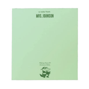 Making Sense of Sentences English Teacher Design Notepad