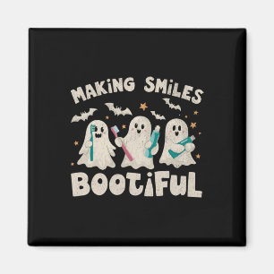 Making Smiles Bootiful Halloween Funny Ghost Denti Magnet