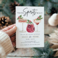 Making Spirits Bright Minimal Christmas Party