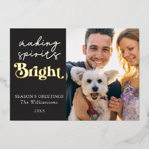Making Spirits Bright Season's Greetings Photo