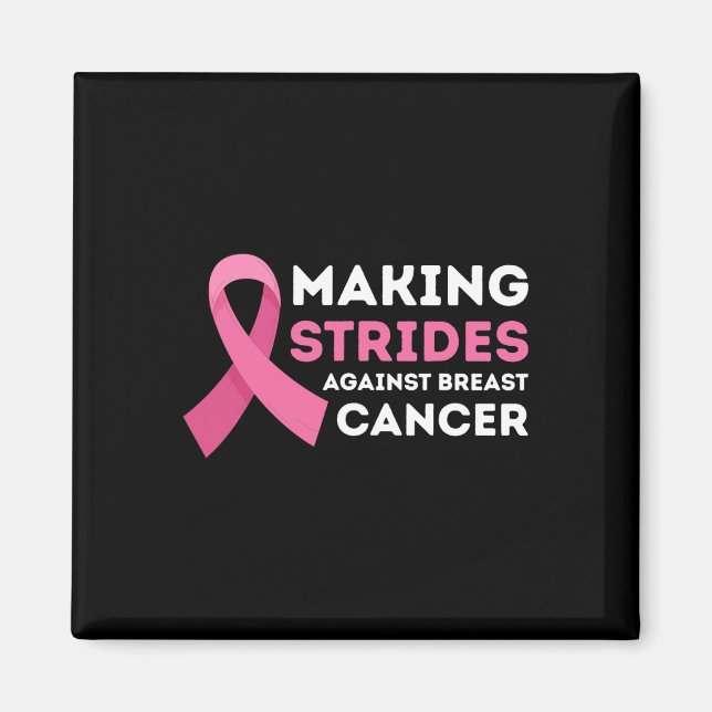 Making Strides Against Breast Cancer Awareness Wom Magnet (Front)
