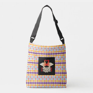 MAKING THE GOOSE BY MASANSER PIXELAT CROSSBODY BAG