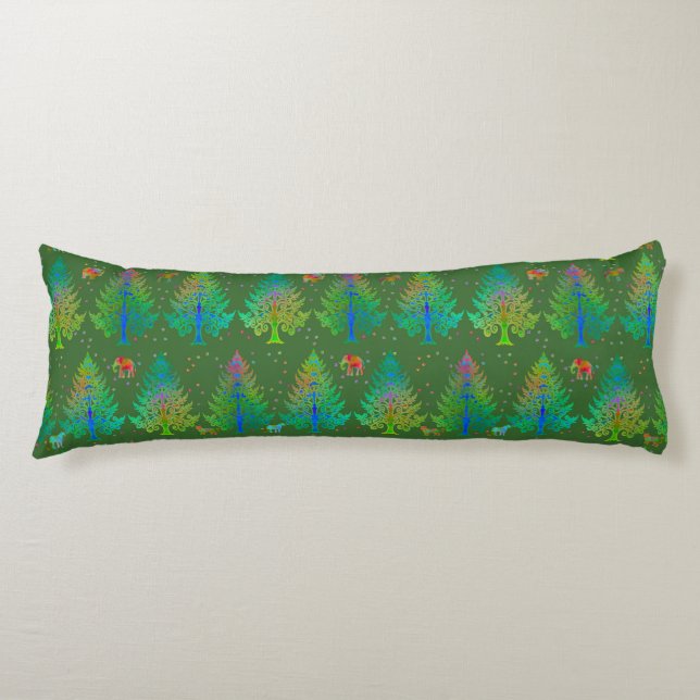 Making Tracks in Spring Body Cushion (Front)